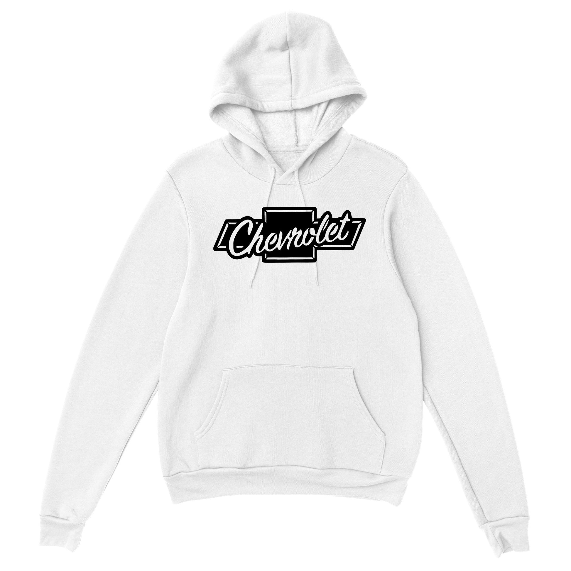 Chevy Emblem and Script - Pullover Hoodie - Mister Snarky's