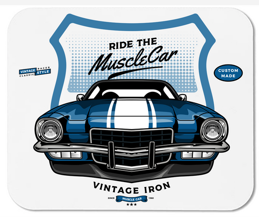 Ride the Muscle Car - Camaro - Mouse Pad - Mister Snarky's