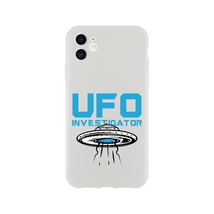UFO Investigator - Flexi case - Apple or Samsung - Mister Snarky's