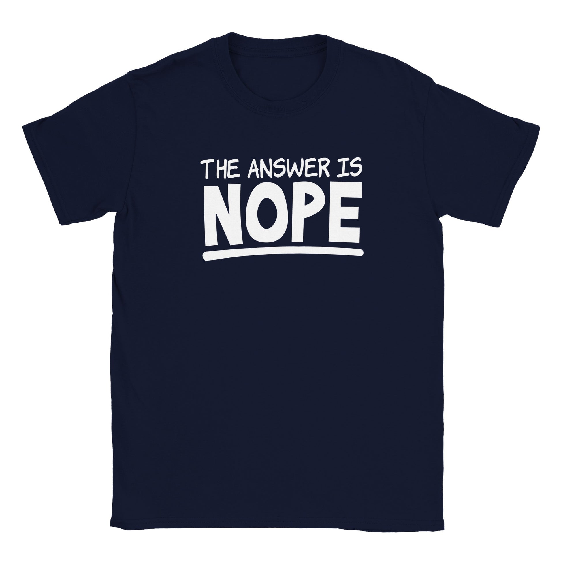 The Answer is Nope - Mister Snarky's