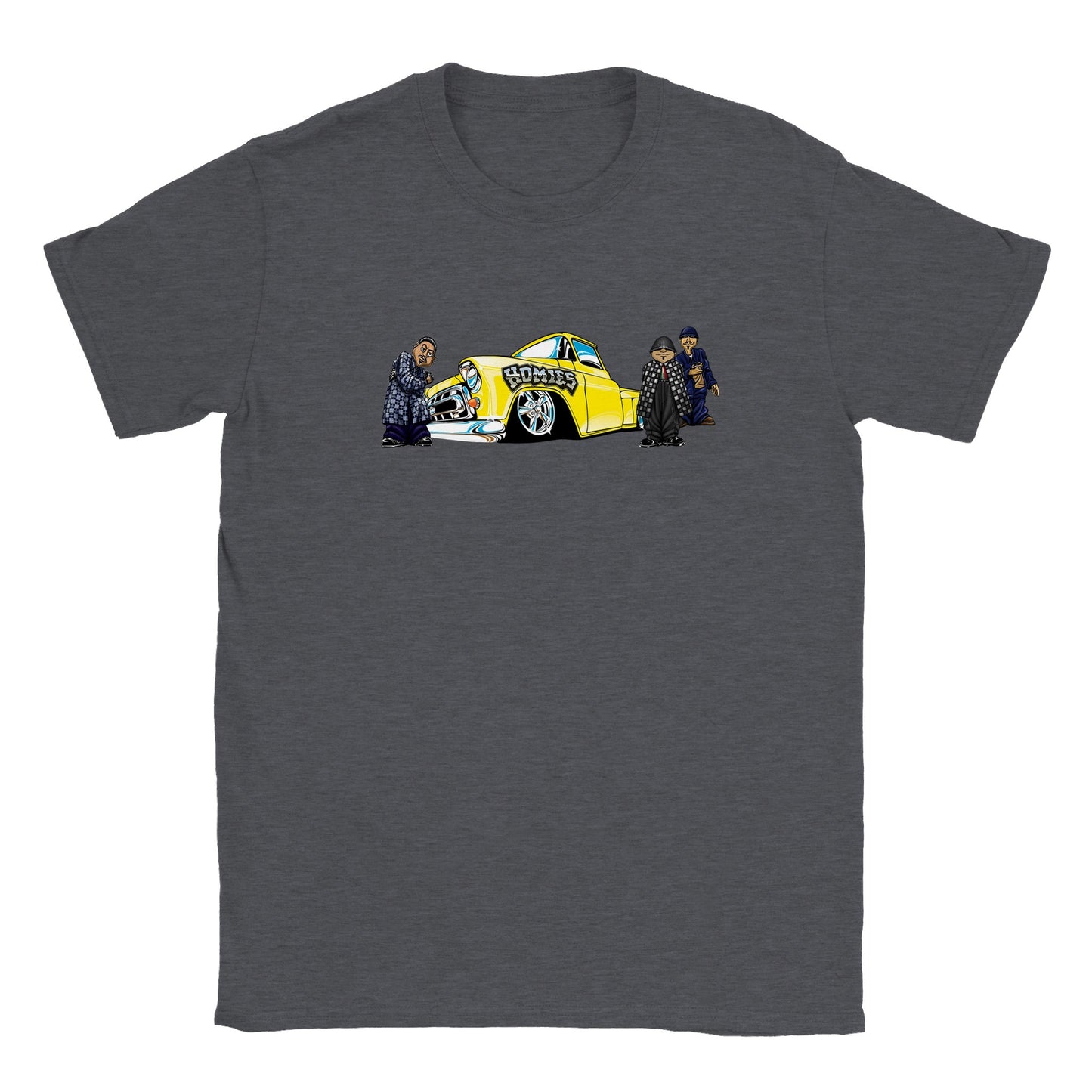 Homies - Classic Chevy Stepside T-Shirt - Mister Snarky's