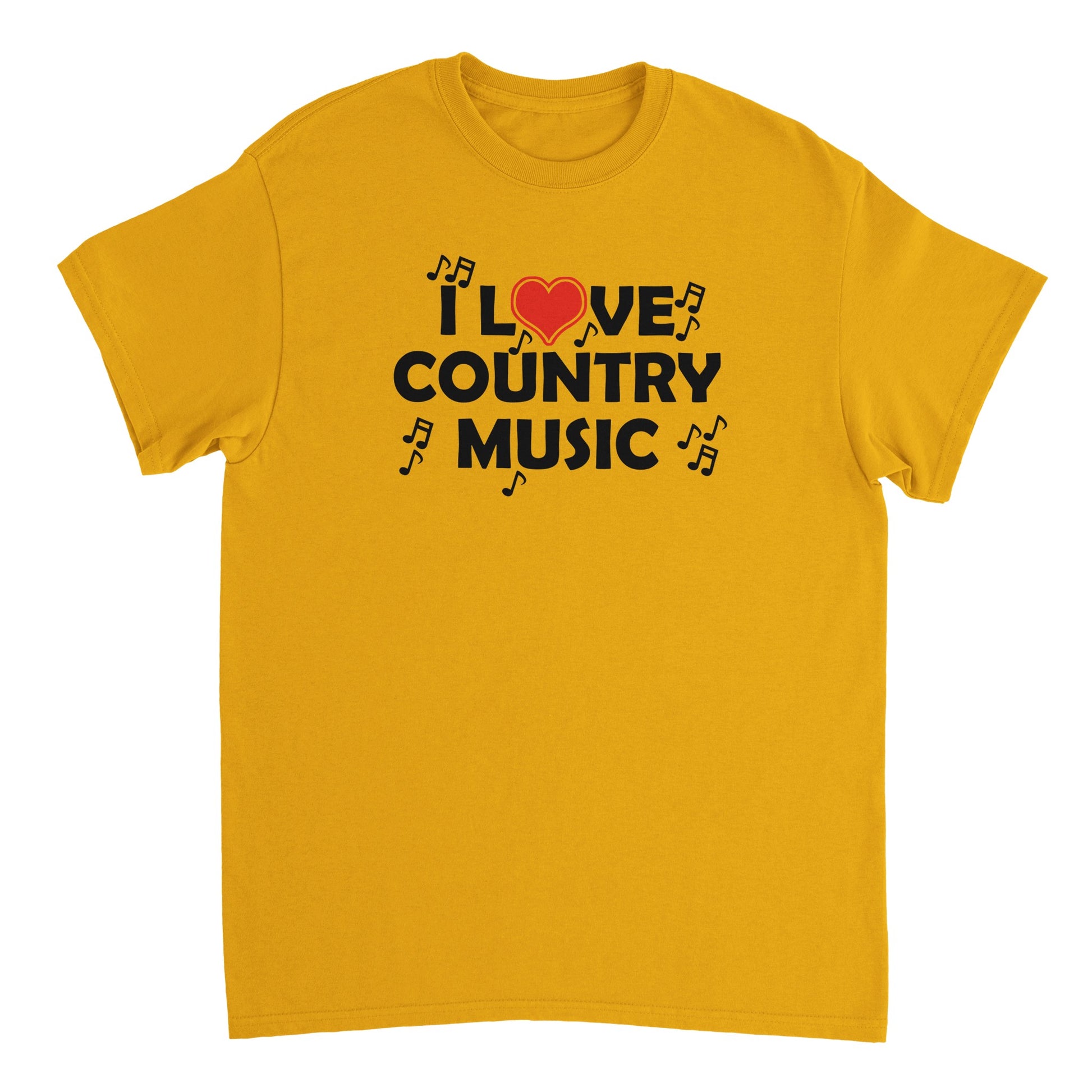 I Love Country Music T-shirt - Mister Snarky's
