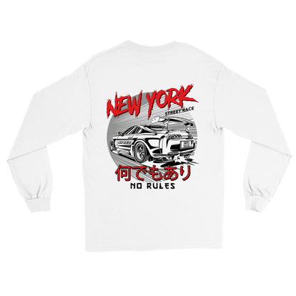 JDM New York - No Rules Long Sleeve T-shirt - Mister Snarky's