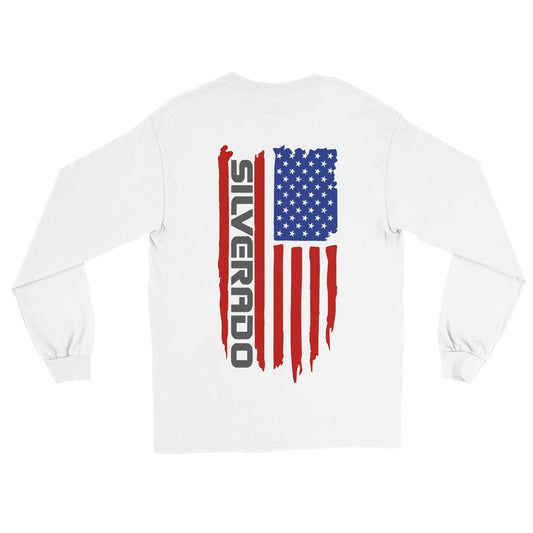Silverado Flag Long sleeve T-shirt - Mister Snarky's