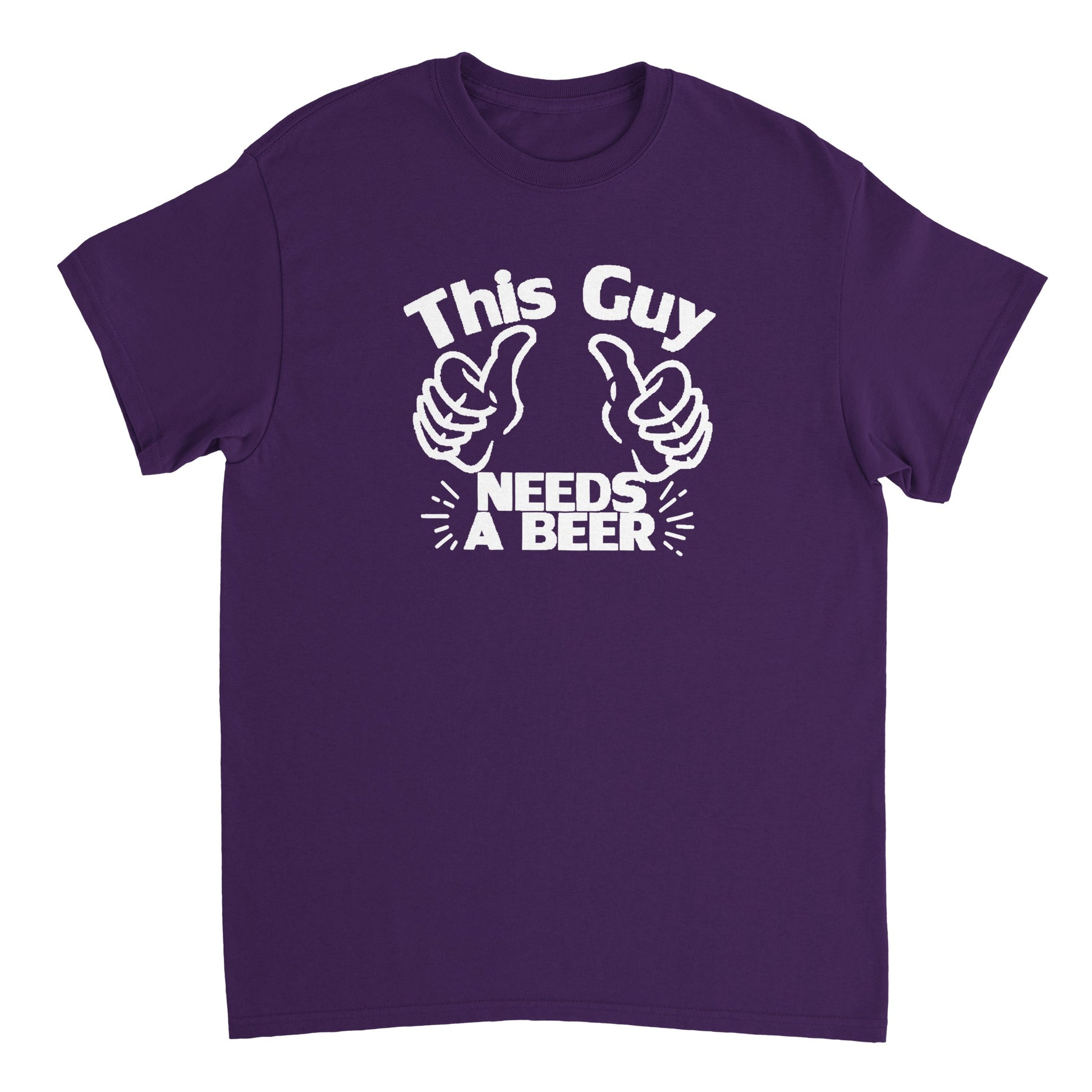 This Guy Needs a Beer T-shirt - Mister Snarky's
