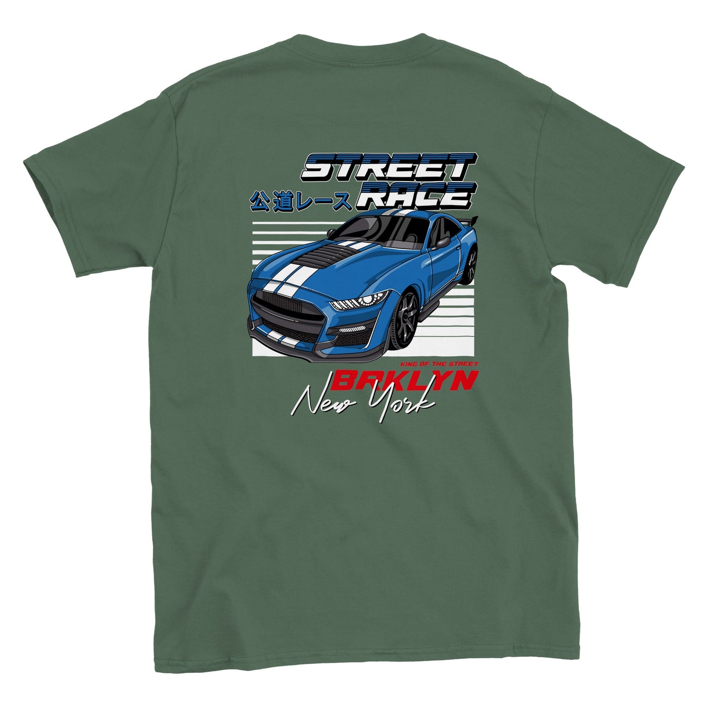JDM - Street Race Brooklyn T-shirt - Mister Snarky's