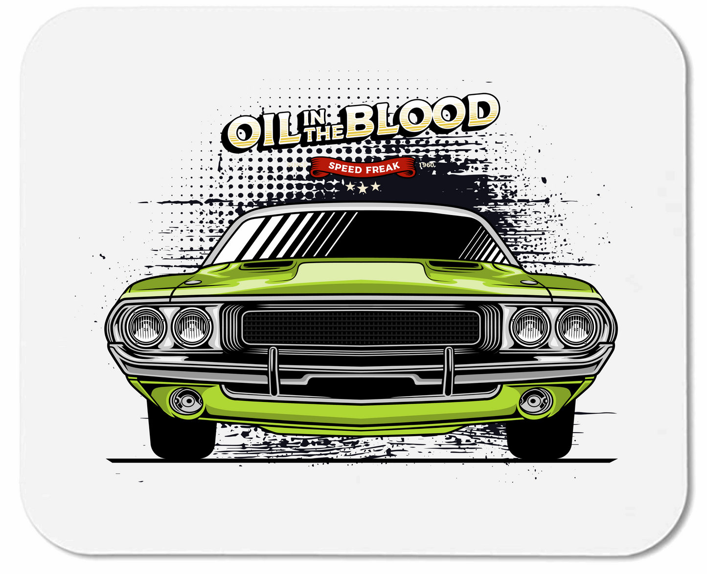 70 Dodge Challenger - Mouse Pad - 2 Sizes! - Mister Snarky's