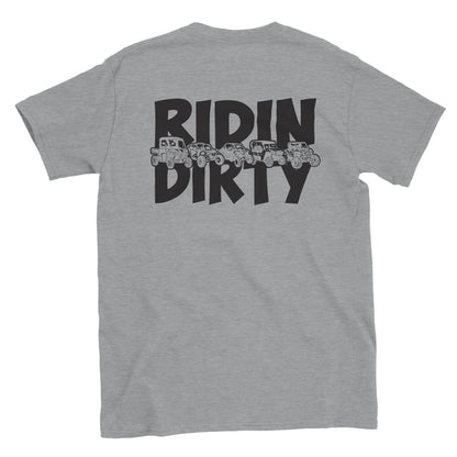 Ridin' Dirty - Classic Unisex Crewneck T-shirt - Mister Snarky's