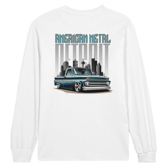 American Metal Chevy C10 Long Sleeve T-shirt - Mister Snarky's