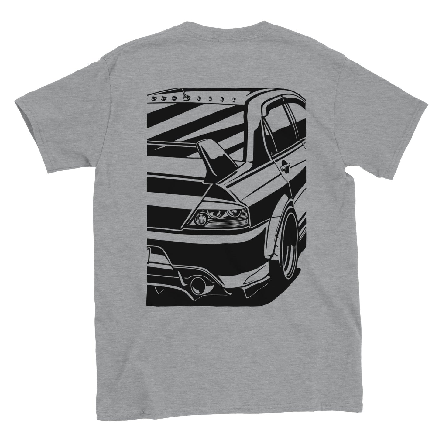 JDM - Street Racer - Crewneck T-shirt - Mister Snarky's