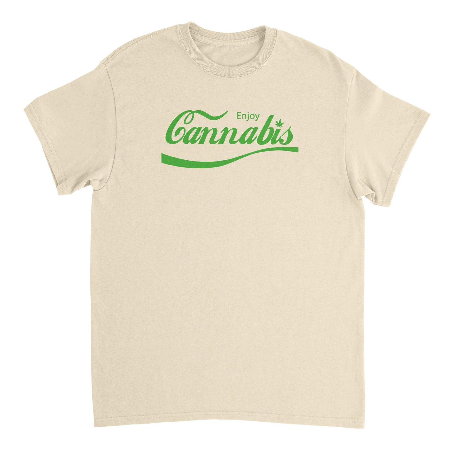 Cannabis T-Shirt - Heavyweight 100% Cotton Tee for Ultimate Comfort - Mister Snarky's
