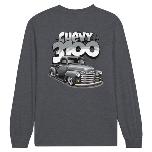 Chevy 3100 Pickup Long Sleeve T-shirt - Mister Snarky's