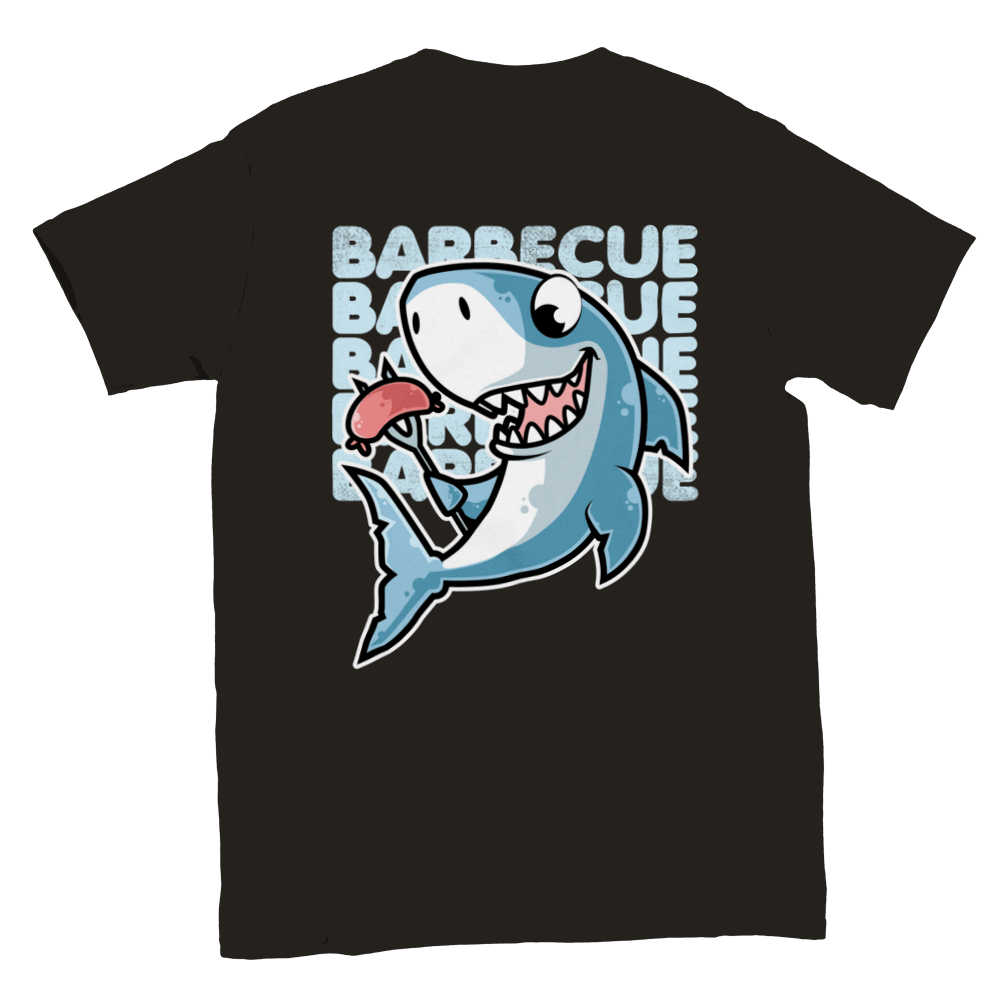 Barbecue Shark T-shirt - Mister Snarky's