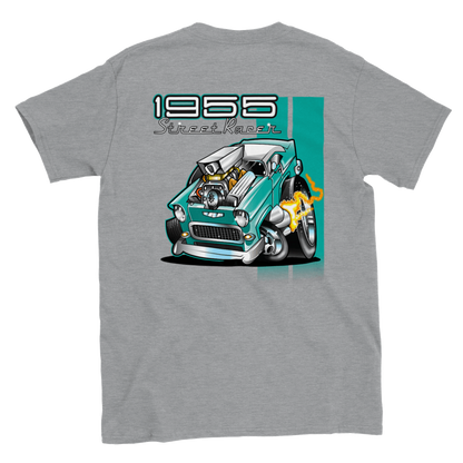 1955 Chevy Street Racer T-shirt - Mister Snarky's