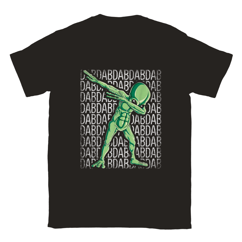 Alien DAB - Classic Unisex Crewneck T-shirt - Mister Snarky's
