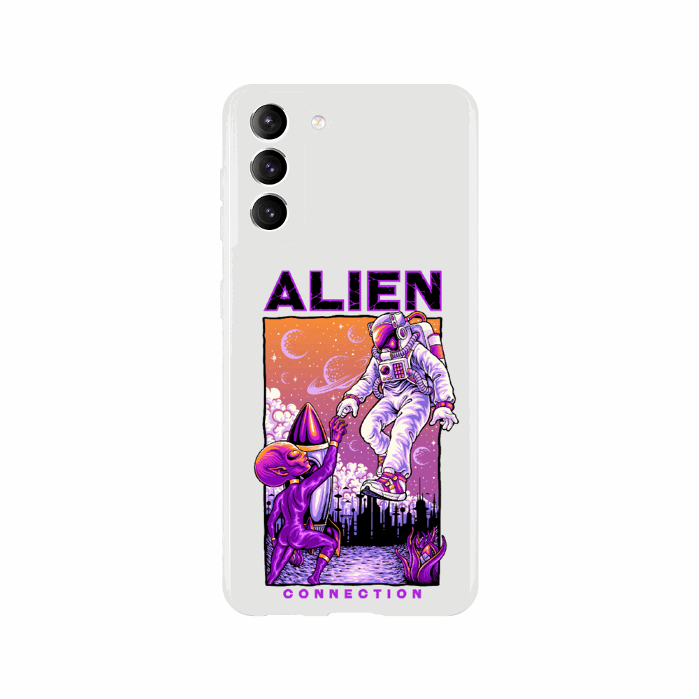 Alien Connection - Flexi case - Apple or Samsung - Mister Snarky's