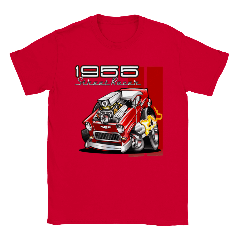 1955 Chevy Street Racer T-shirt - Mister Snarky's