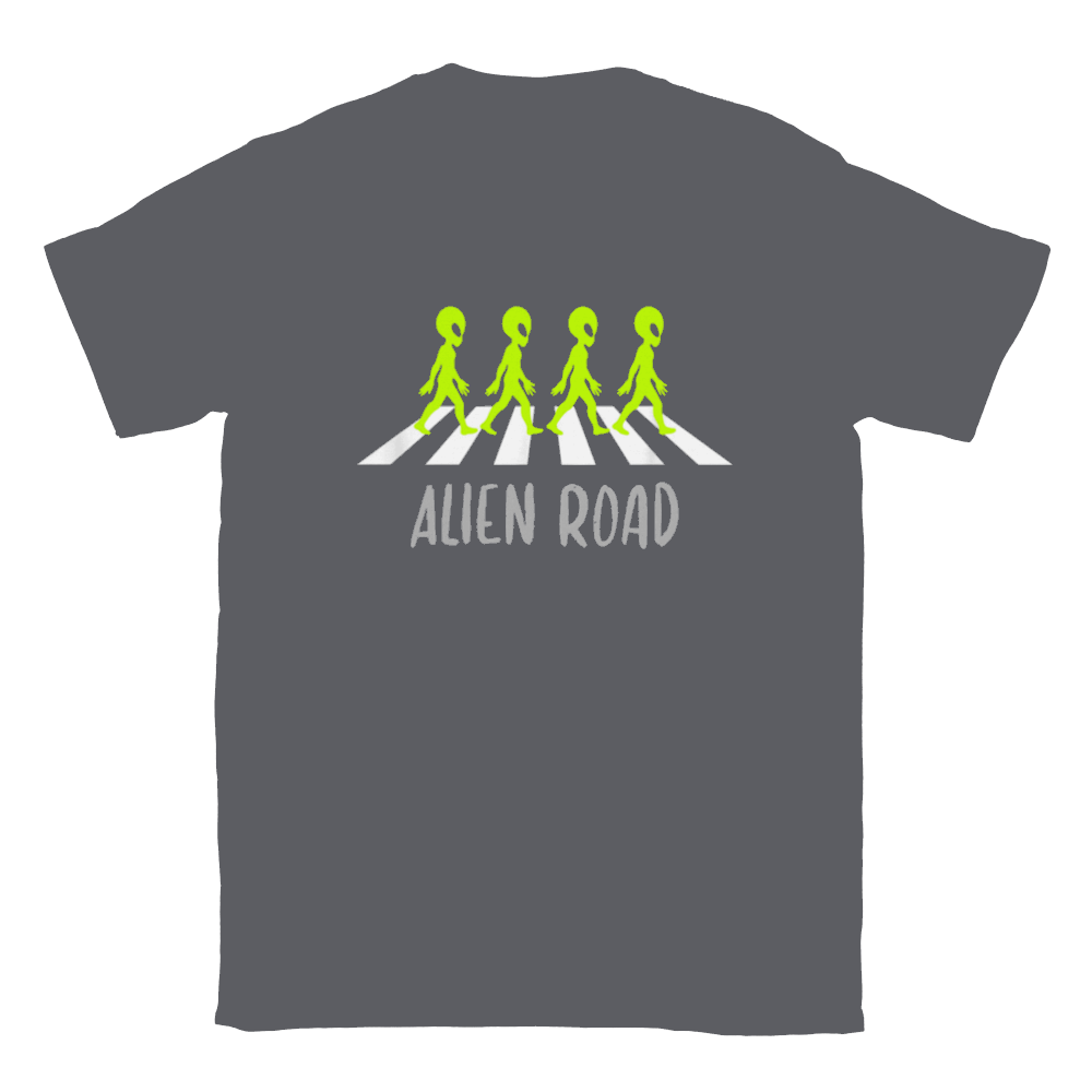 Alien Road T-shirt - Mister Snarky's