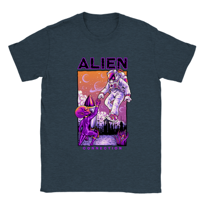 Alien Connection - Classic Unisex Crewneck T-shirt - Mister Snarky's