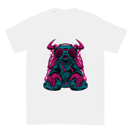Alien DJ T-shirt - Mister Snarky's