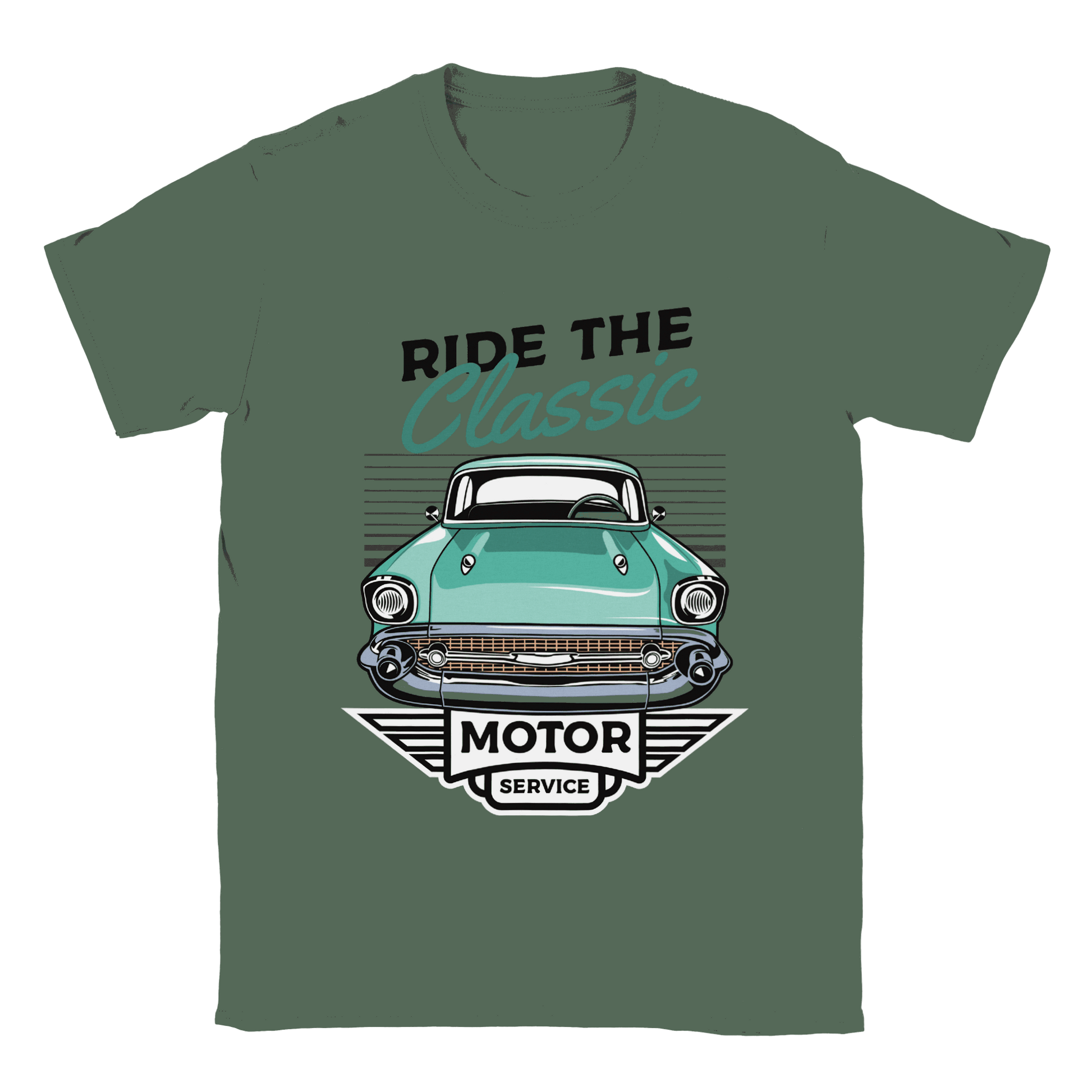 1957 Chevy - Ride the Classics T-shirt - Mister Snarky's