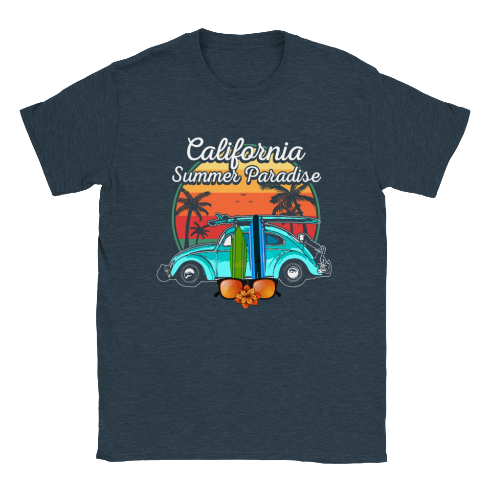 California Summer Paradise T-shirt - Mister Snarky's