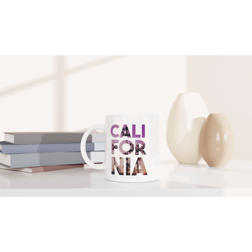 California - White 11oz Ceramic Mug - Mister Snarky's