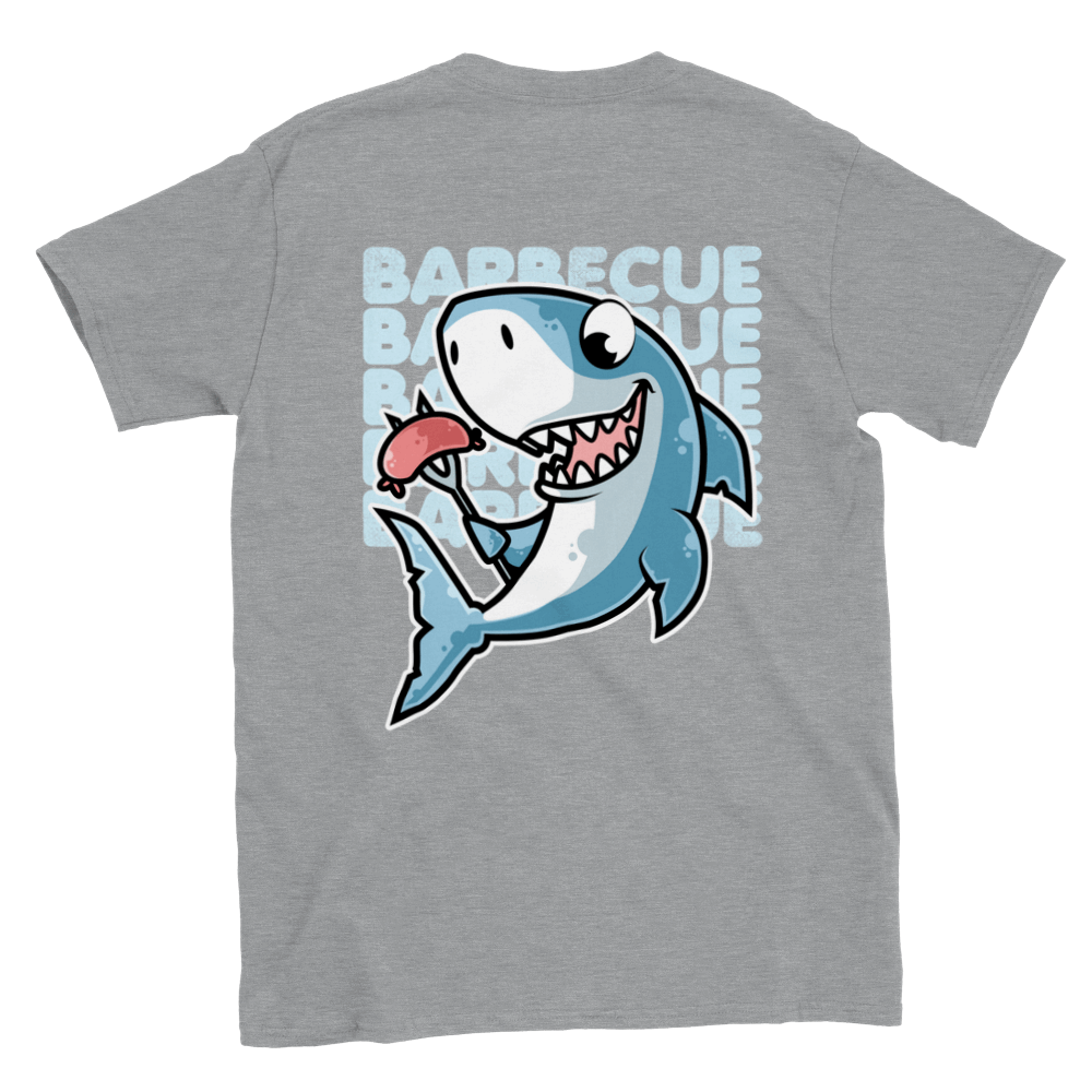 Barbecue Shark T-shirt - Mister Snarky's