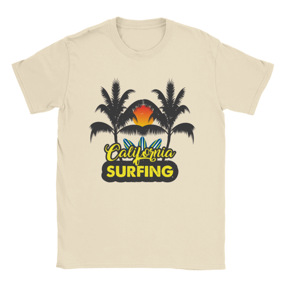 California Surfing T-shirt - Mister Snarky's