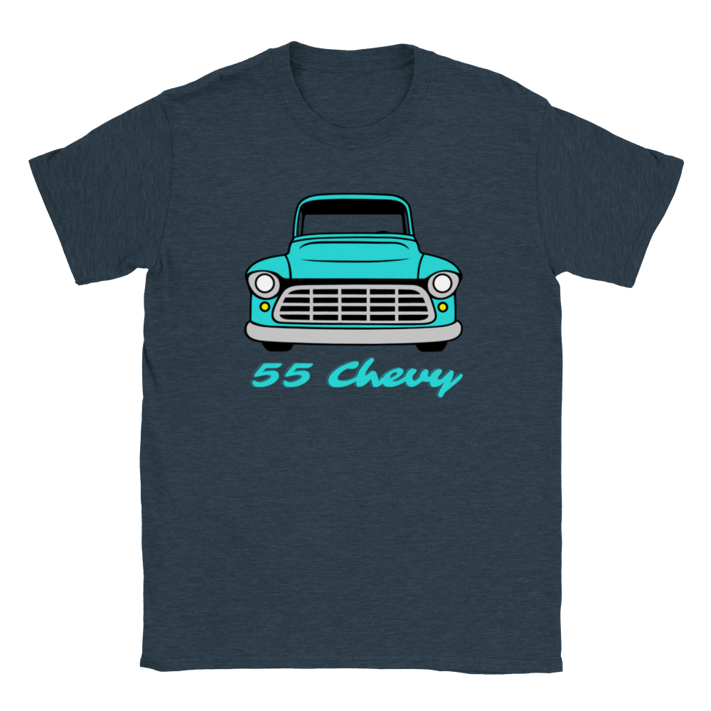 55 Chevy Pickup - Classic Unisex Crewneck T-shirt - Mister Snarky's