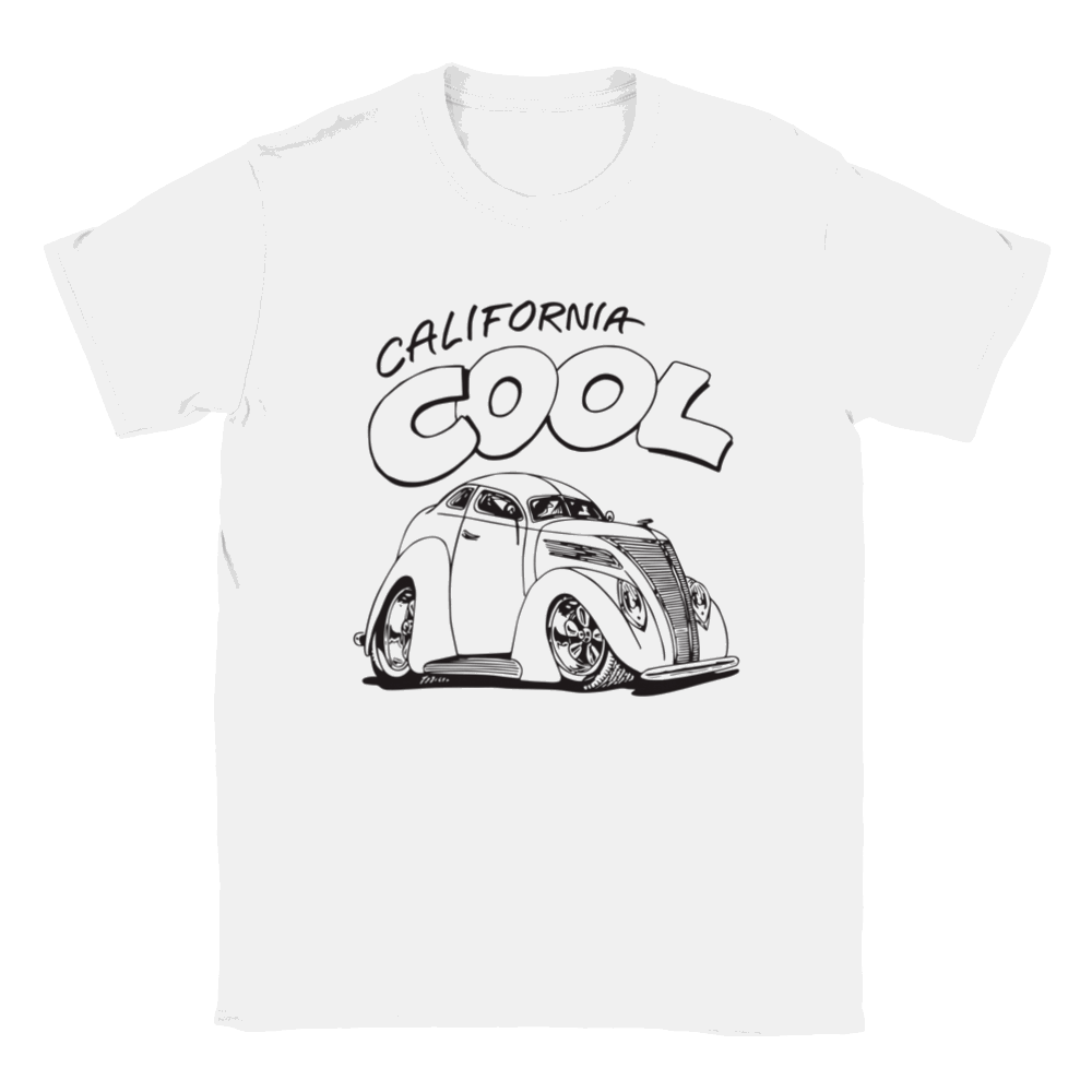 California Cool Street Rod T-shirt - Mister Snarky's