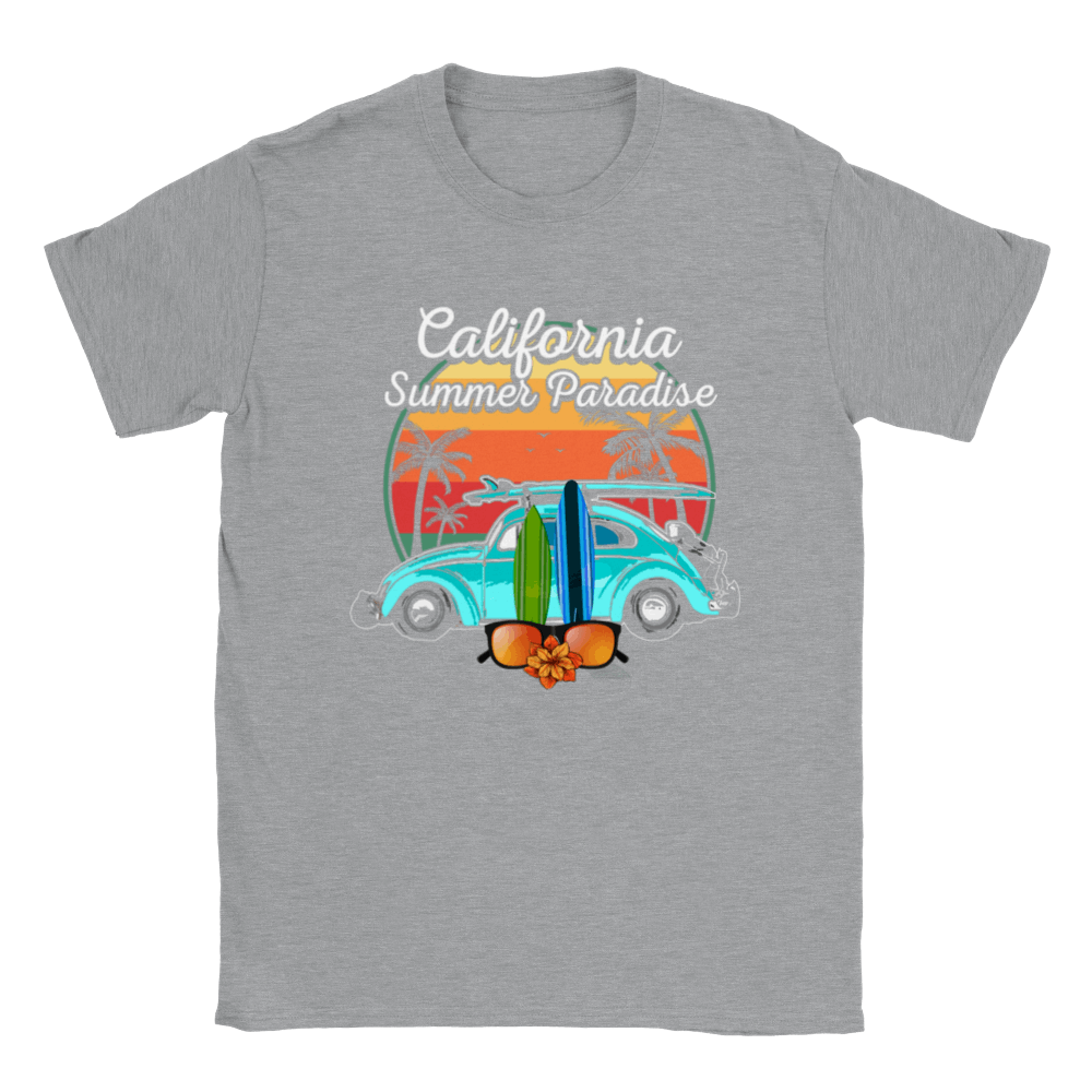 California Summer Paradise T-shirt - Mister Snarky's
