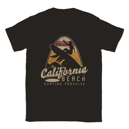 California Beach Surfing T-shirt - Mister Snarky's