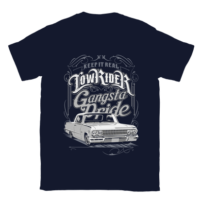 64 Impala - Low Rider - Gangster Pride - Classic Unisex Crewneck T-shirt - Mister Snarky's