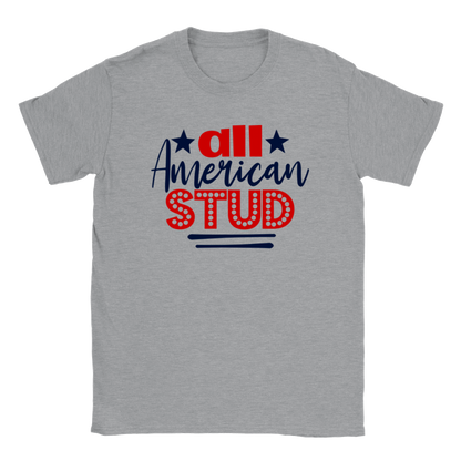 All American Stud T-shirt - Mister Snarky's