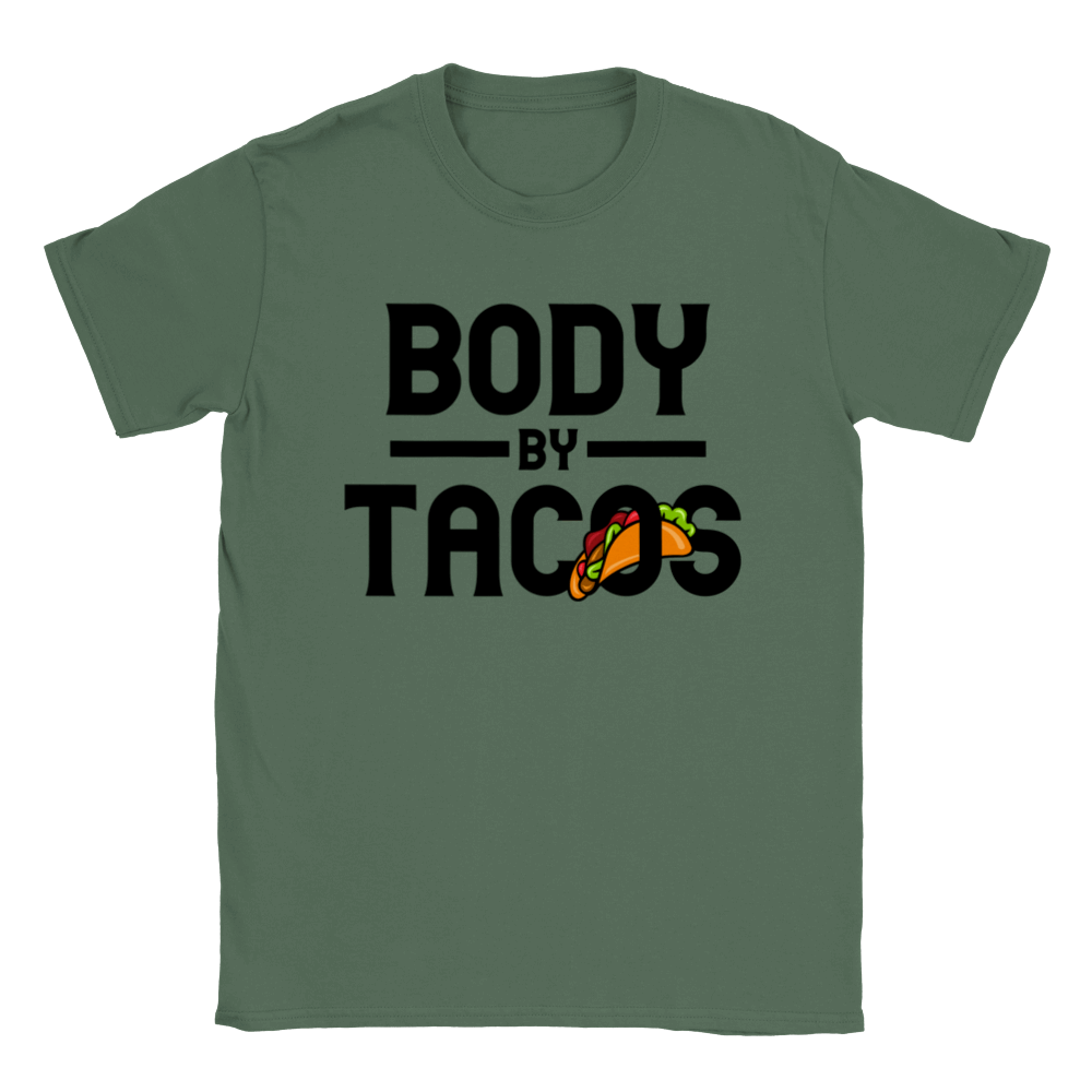 Body by Tacos - Classic Unisex Crewneck T-shirt - Mister Snarky's