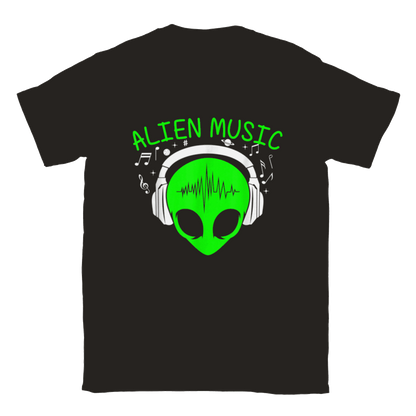 Alien Music - ET - Area 51 - Classic Unisex Crewneck T-shirt - Mister Snarky's