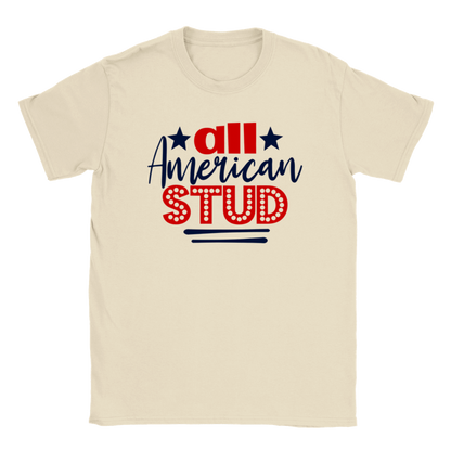 All American Stud T-shirt - Mister Snarky's