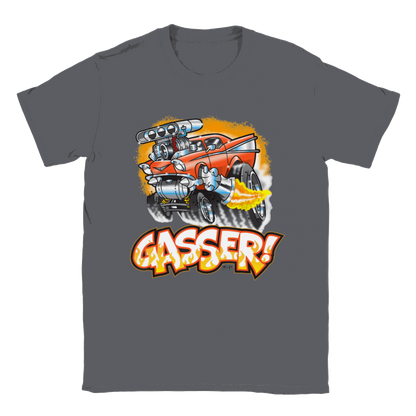 57 Chevy Gasser - Classic Crewneck T-shirt - Mister Snarky's