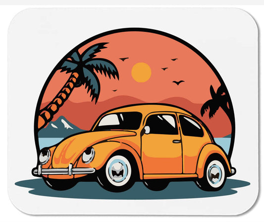 Bug Watching the Sunset - Mouse Pad - Mister Snarky's