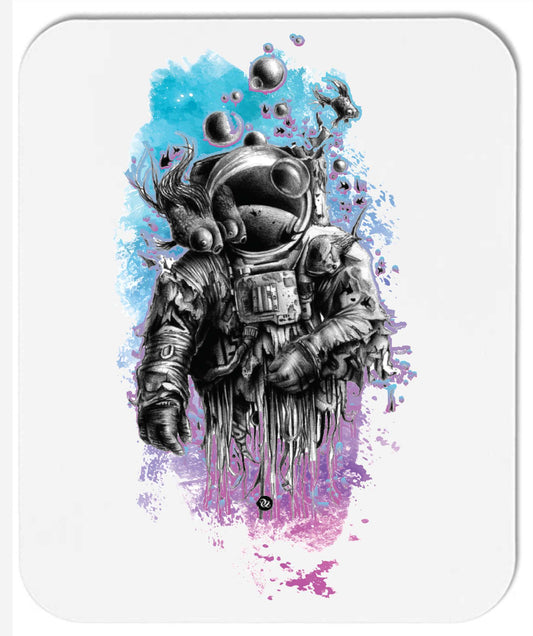 Astronaut in Space- Mouse Pad - Mister Snarky's