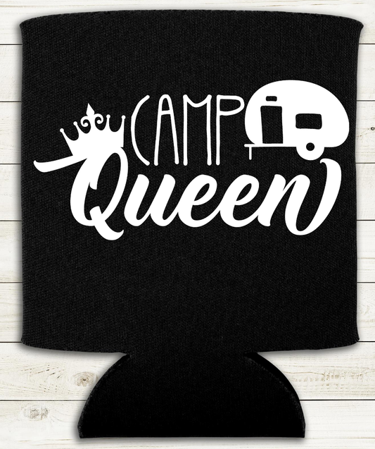 Camp Queen - Can Cooler Koozie - Mister Snarky's