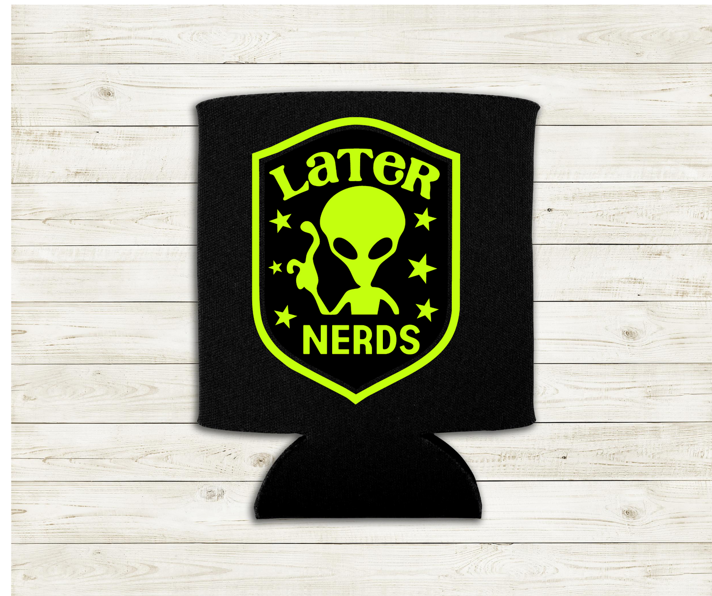 Later Nerds #2 - Can Cooler Koozie - Mister Snarky's