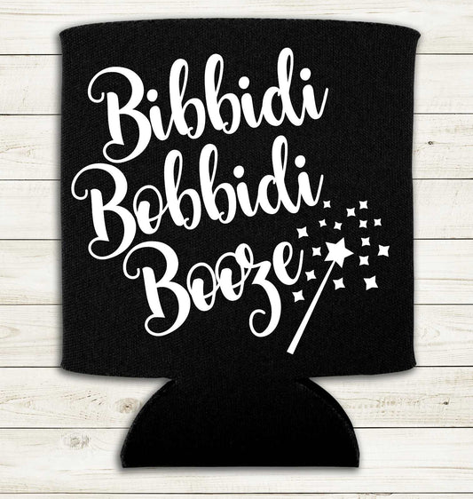 Bibbidi Bobbidi Booze - Can Cooler Koozie 2 - Pack - Mister Snarky's