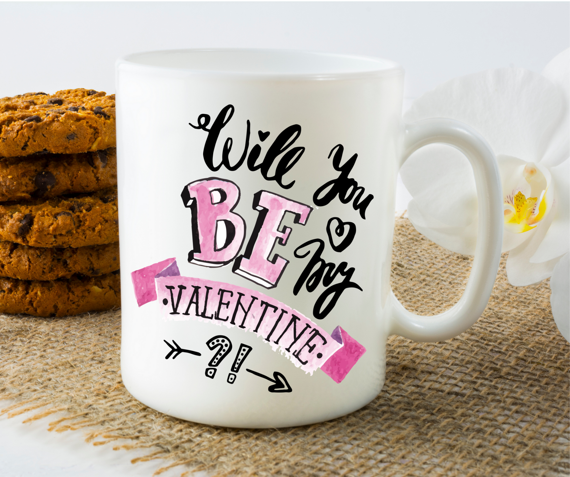 Will You Be My Valentine? - Valentines Gift - 11oz. Mug - Mister Snarky's