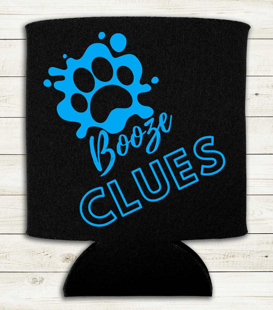 Booze Clues - Can Cooler Koozie - Mister Snarky's