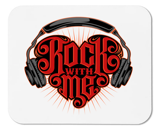 Rock with Me- Mouse Pad - Mister Snarky's