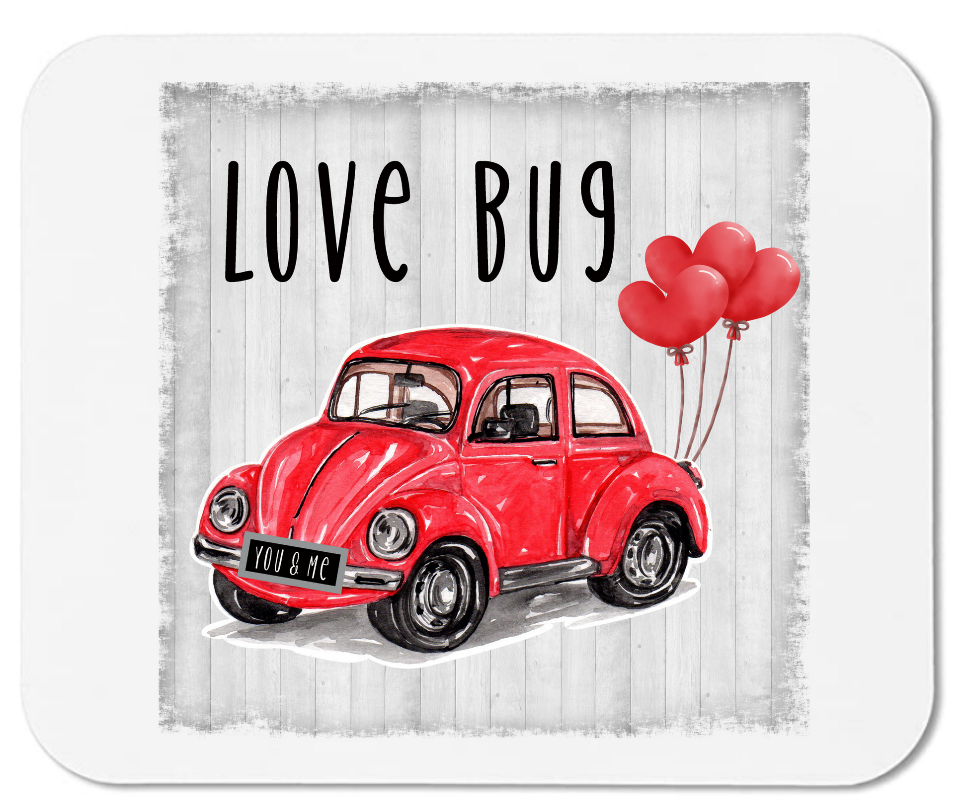 Love Bug - Beetle - Mouse Pad - Mister Snarky's