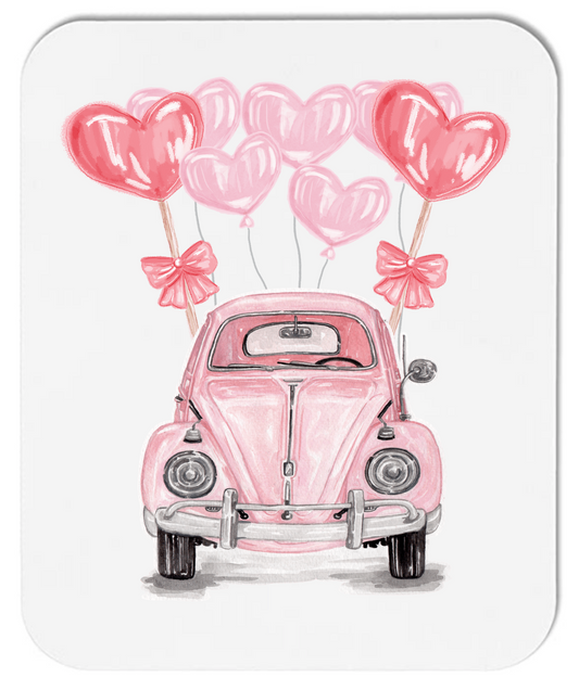 Pink Beetle - Mouse Pad - Mister Snarky's