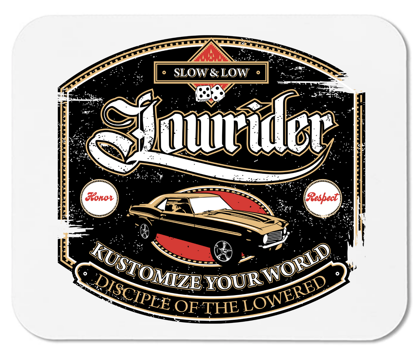 Slow & Low - Mouse Pad - Mister Snarky's